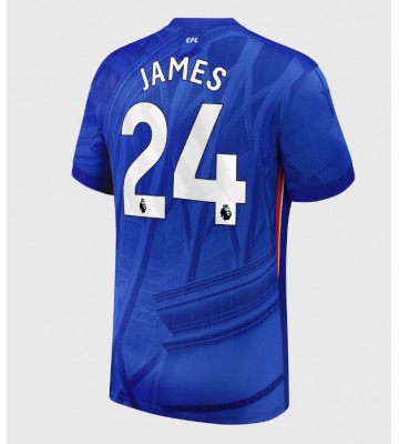 Chelsea Reece James #24 Hemmatröja 2025-26 Kortärmad